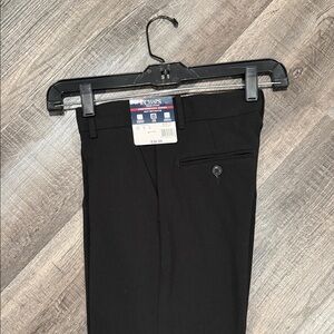 Chaps Men's Classic Black Dress Pants